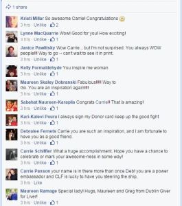 Bucket List Comments 1